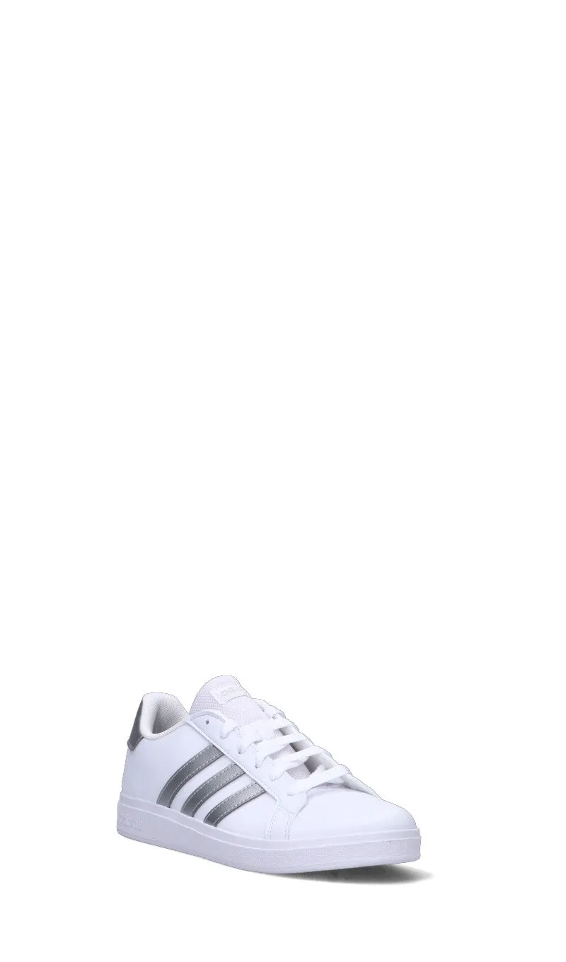ADIDAS GRAND COURT 2.0 K Sneaker bimba bianca/argento