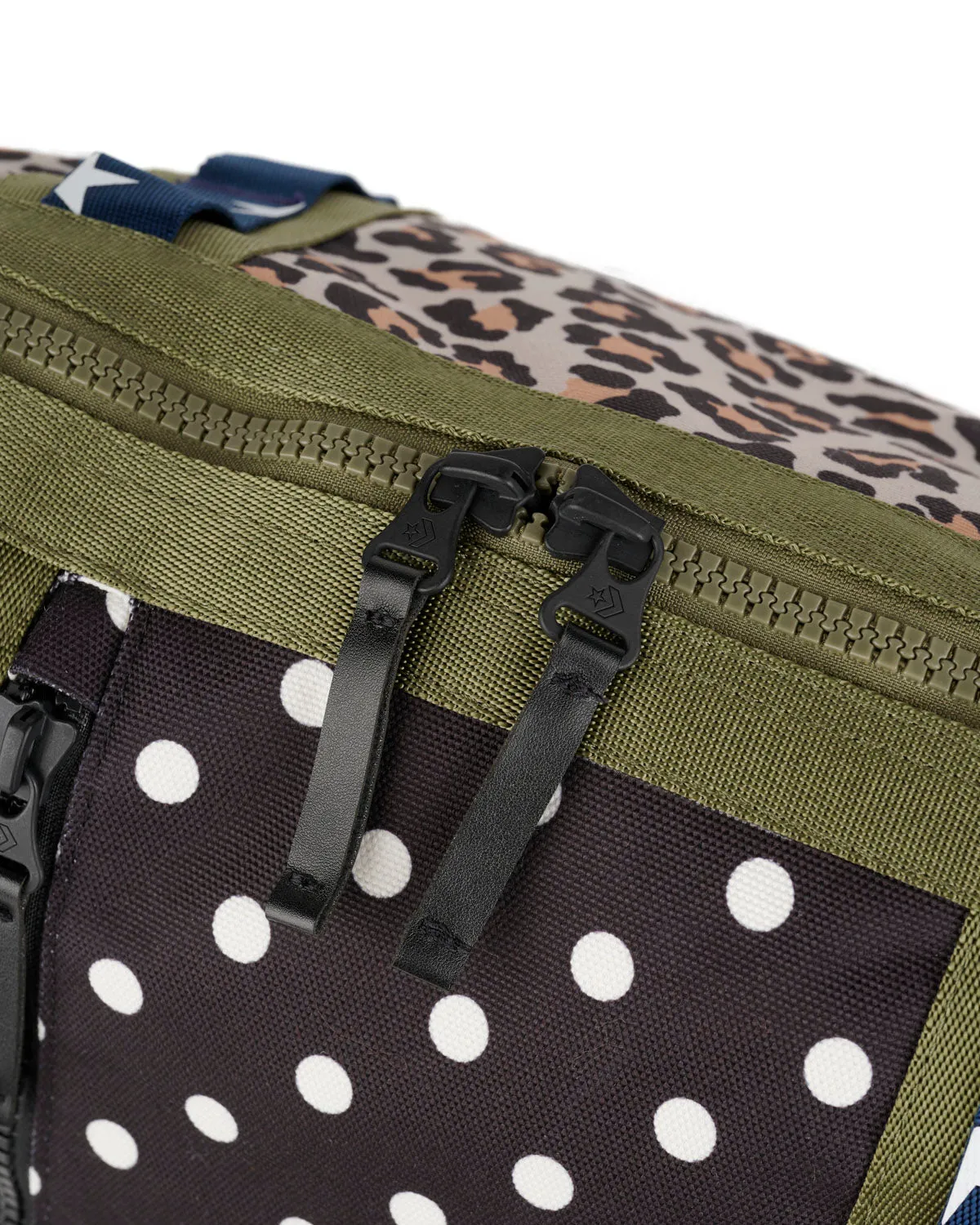 Brain Dead x Converse Convertible Utility Duffel Bag - Black/Multi