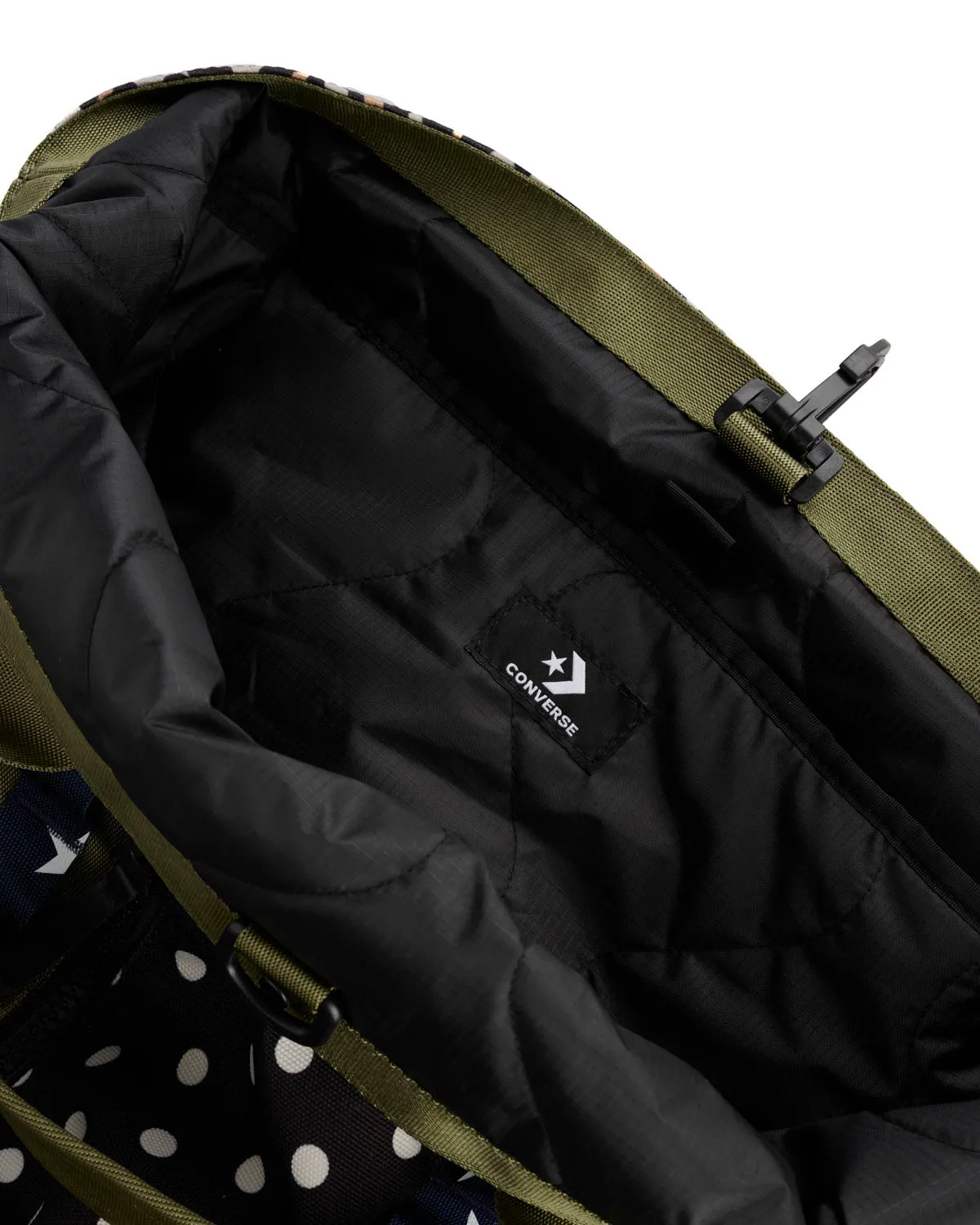 Brain Dead x Converse Convertible Utility Duffel Bag - Black/Multi