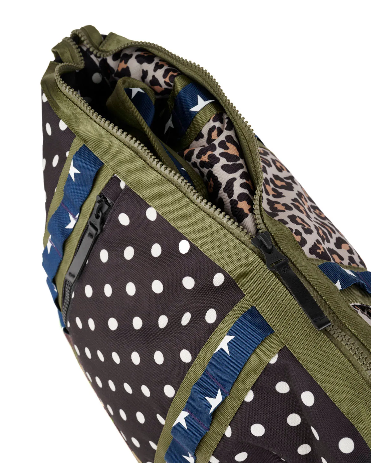 Brain Dead x Converse Convertible Utility Duffel Bag - Black/Multi