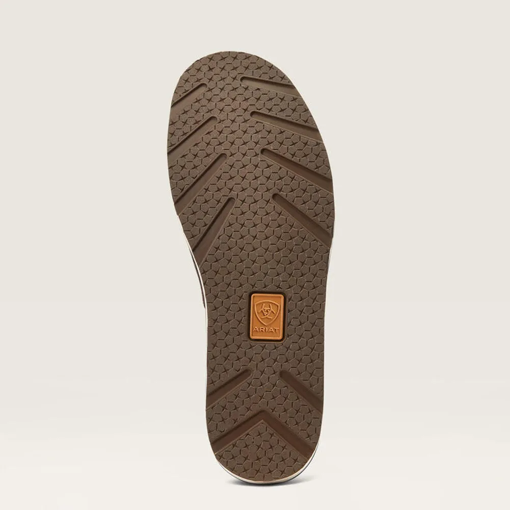 Cruiser in Chocolate Suede Lprd Hair by Ariat