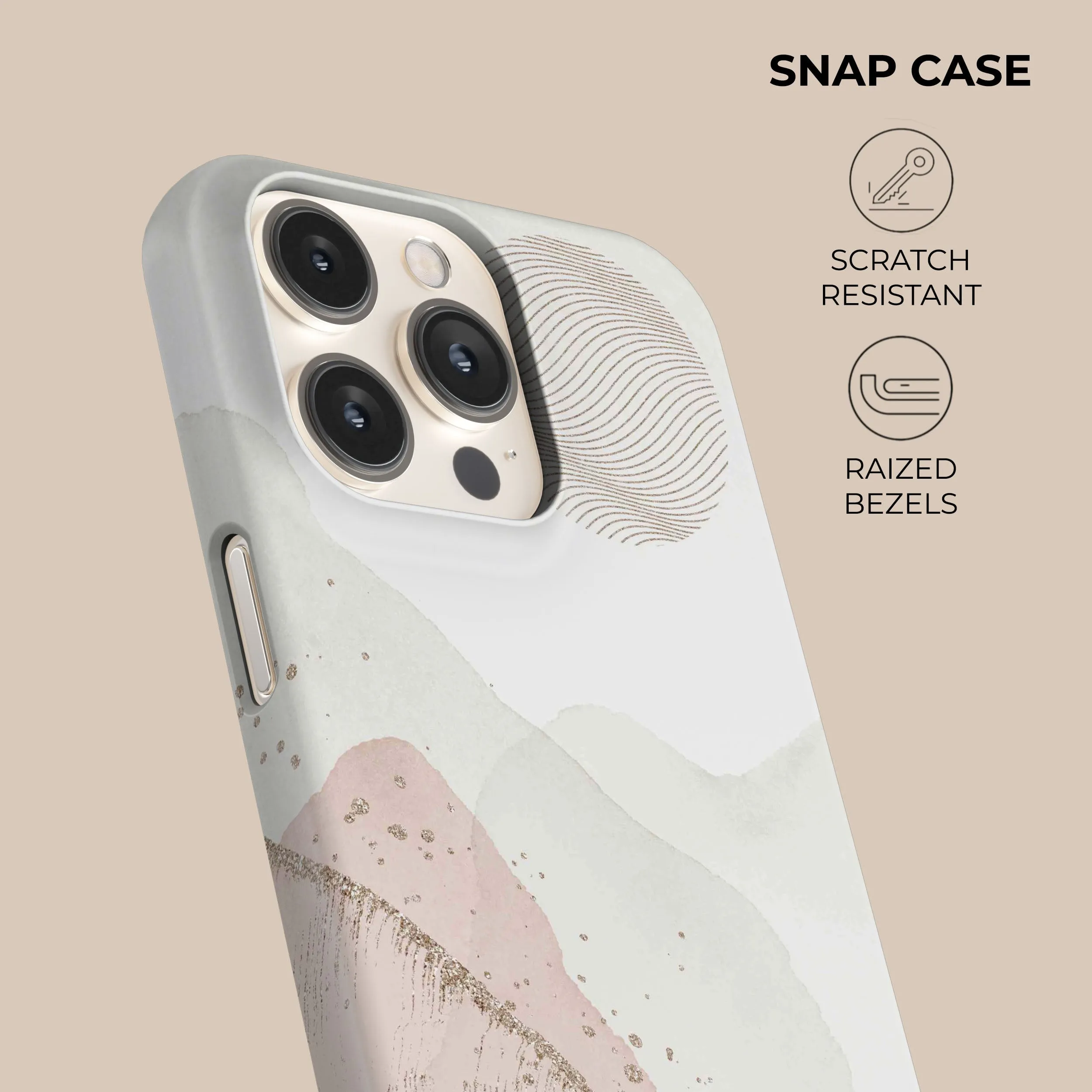 Gold Desert Phone Case