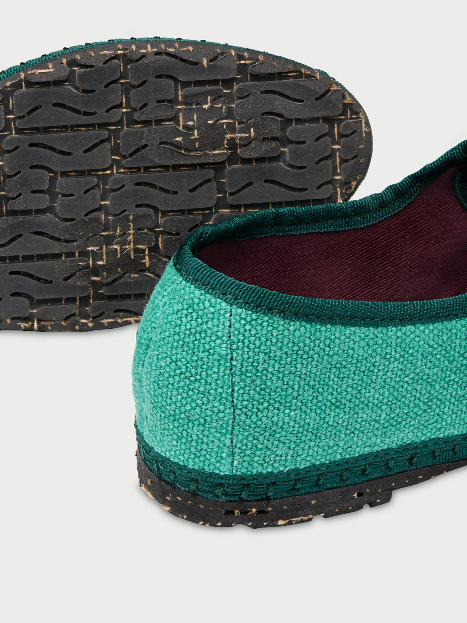Green Nemo Mary Jane flats