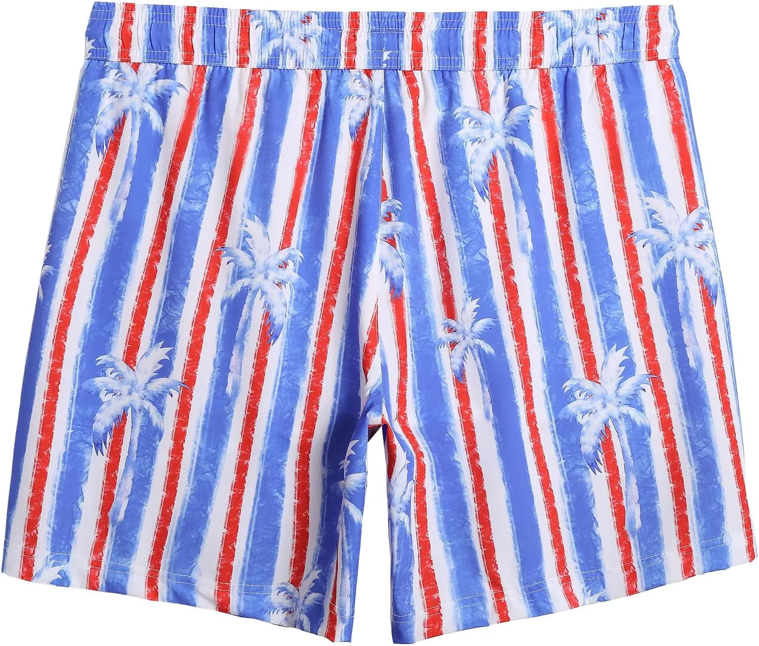 maamgic 7 Inch Mens Swim Trunks with Compression Liner Board Shorts with Zippered Pocket Bathing Suit for Beach Vacation