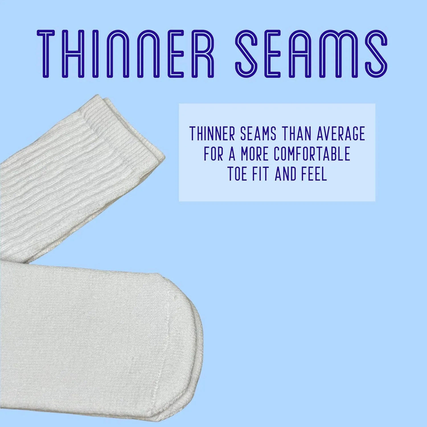 Mens White Tube Socks for Men - Mens Over the Calf Socks - Knee High Long Socks Size 13-17