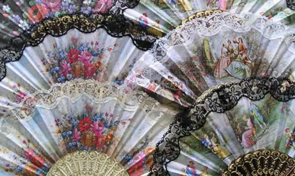 Spanish Fan (Assorted Colors)  .. OM