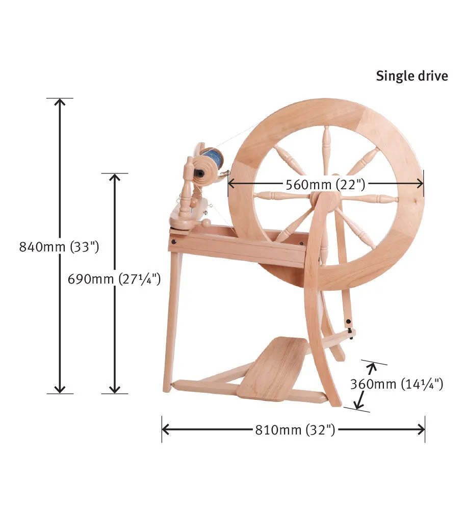 Traditional Spinning Wheel
