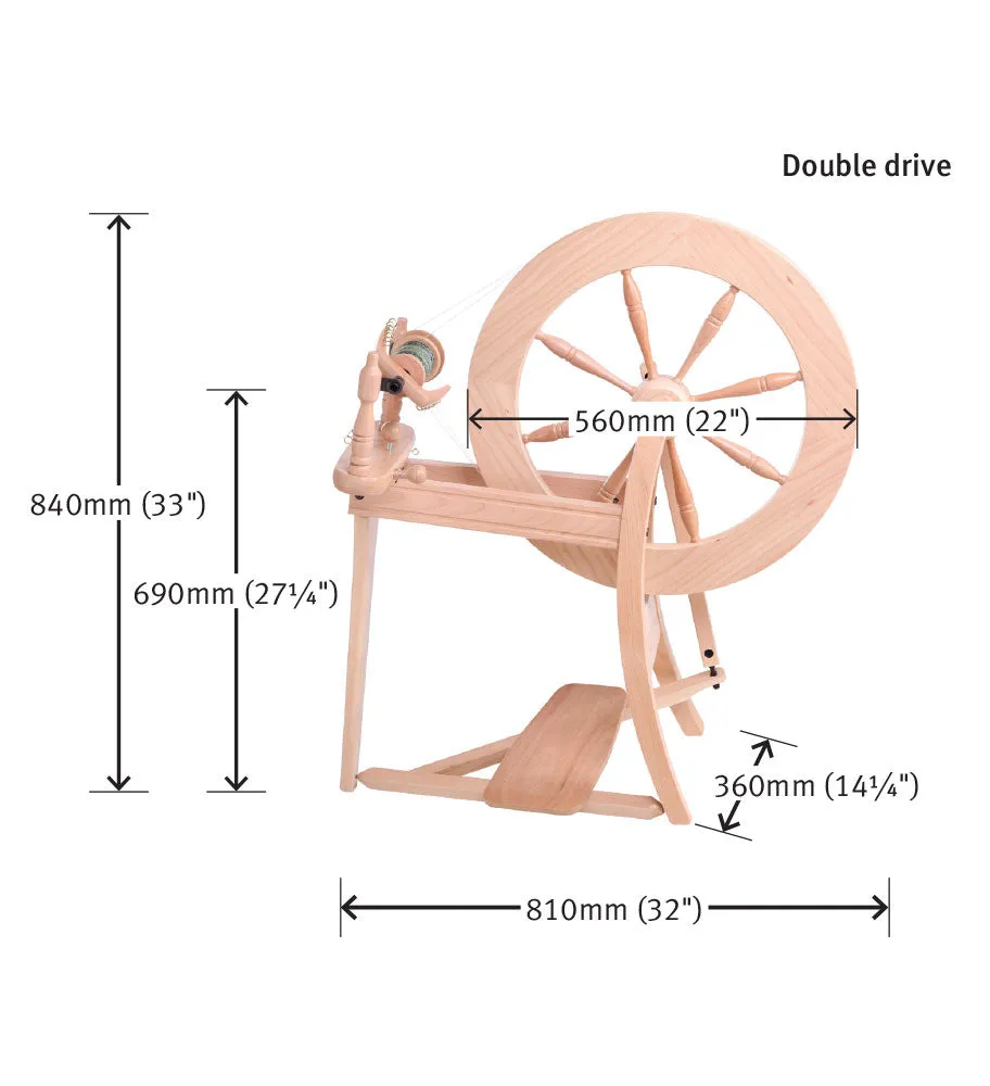Traditional Spinning Wheel